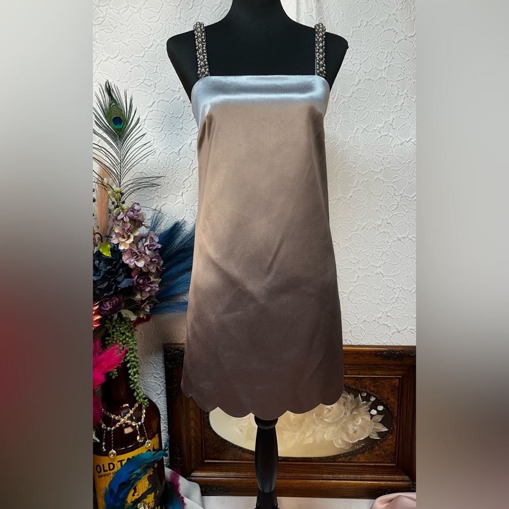 KATE SPADE Pearl Pave Straps Sleeveless Mini Dress (00)‼️NWOT‼️